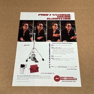 Joey Heredia - DW PEDALS - 2006 Print Advertisement